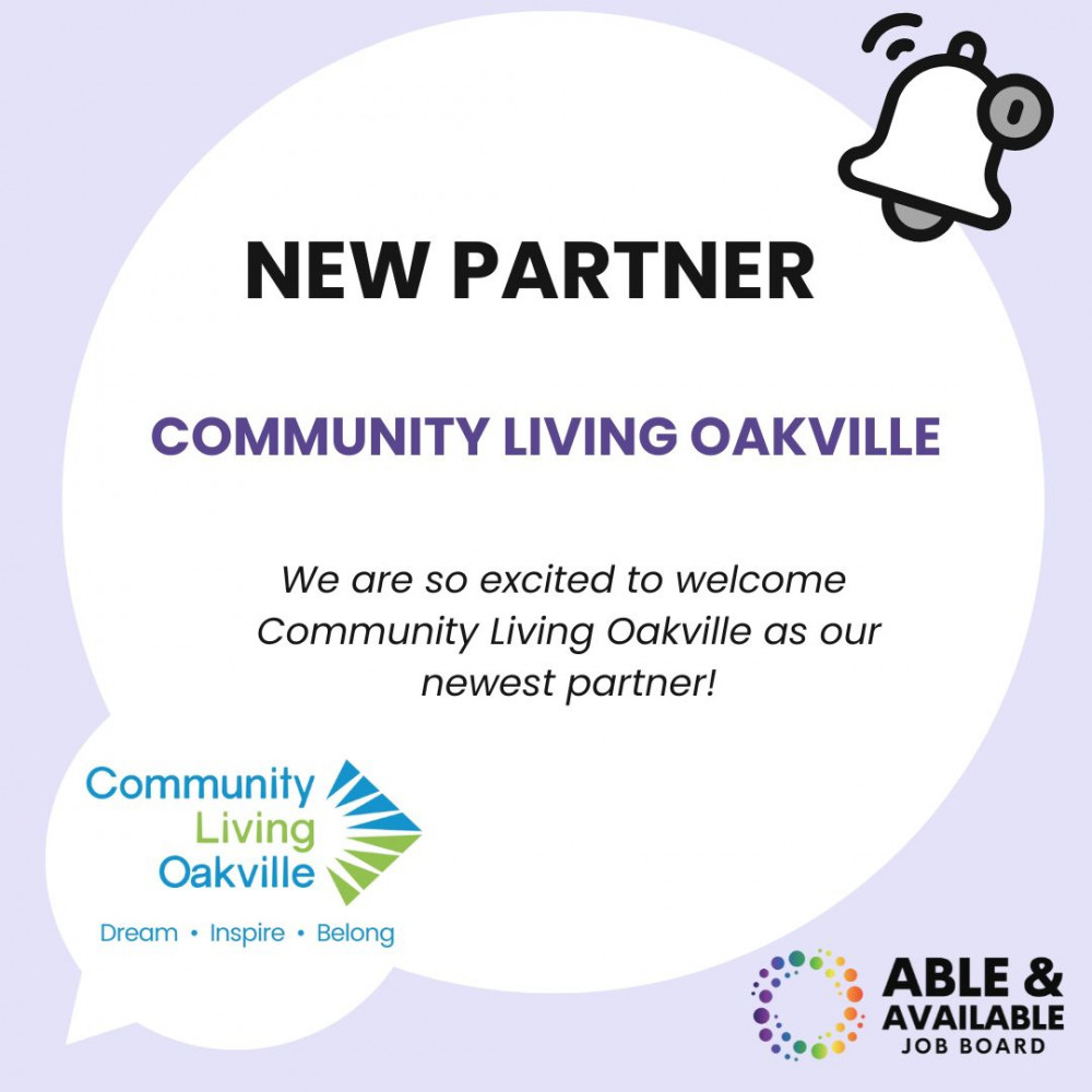 We are excited to welcome Community Living Oakville as our newest partner!