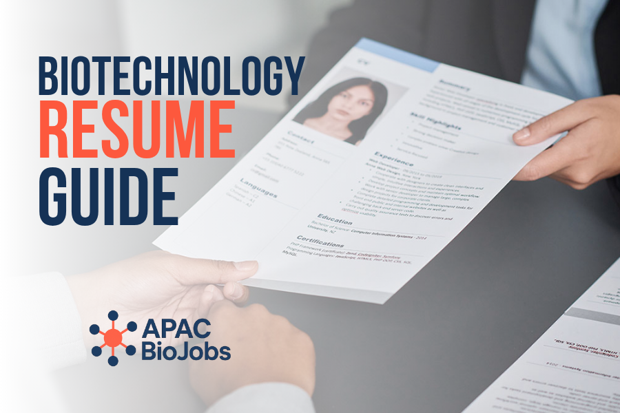 Biotechnology Resume Examples: How to Write a CV That Gets Interviews