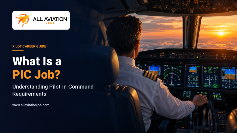 What Is a PIC Job? Understanding Pilot-in-Command Requirements