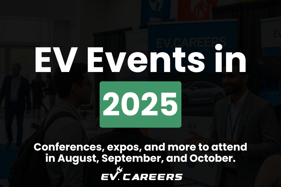 Must-Attend EV Events August to October: Conferences, Expos & More