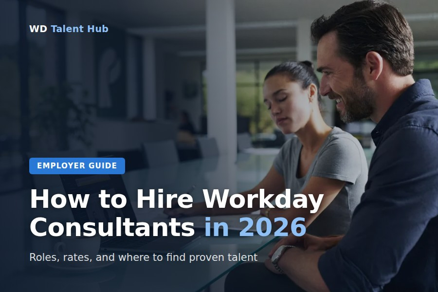 How to Hire Workday Consultants in 2026: Rates, Roles, and Where to Find Them