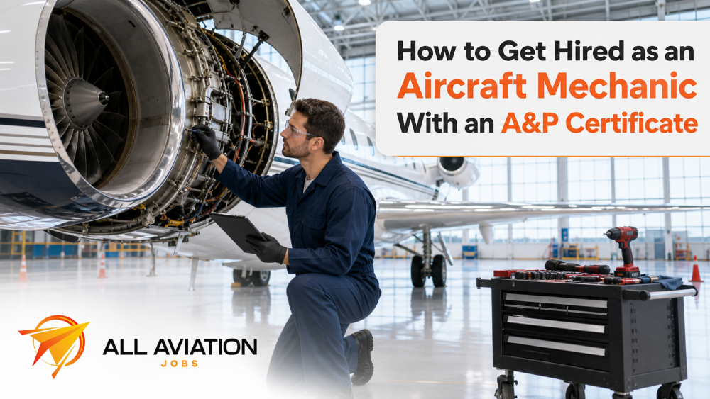 How to Get Hired as an Aircraft Mechanic With an A&P Certificate