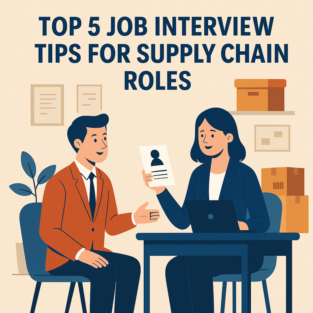 Top 5 Job Interview Tips for Supply Chain Roles