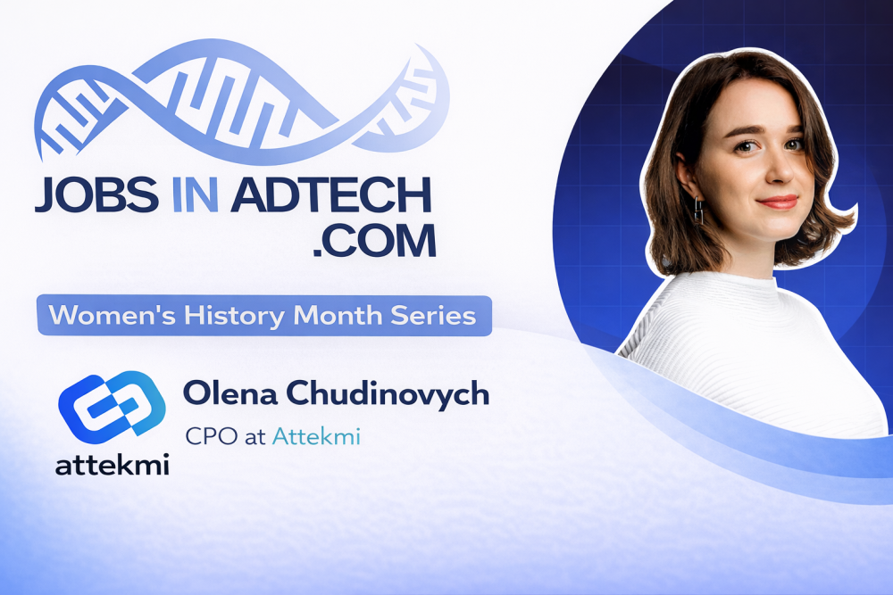Women's History Month Series with Olena Chudinovych, CPO at Attekmi