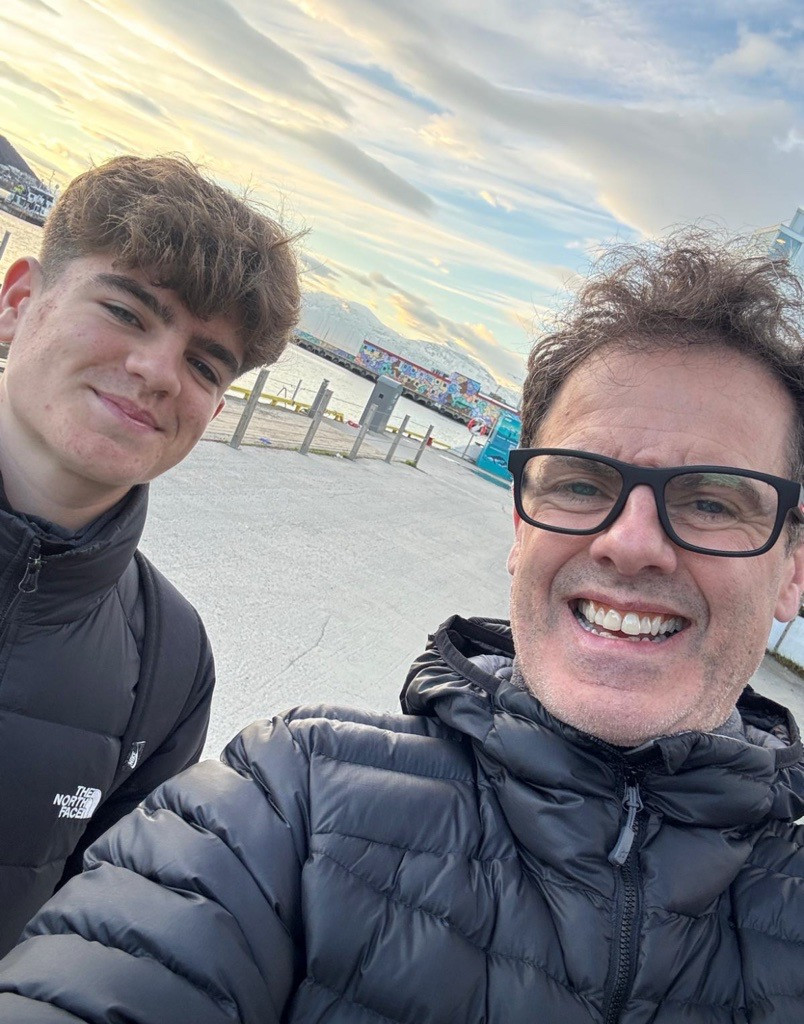 I passed a GCSE in English on the same day as my son and we got the same grade
