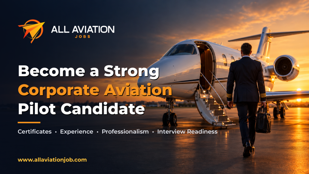 Become a Strong Corporate Aviation Pilot Candidate