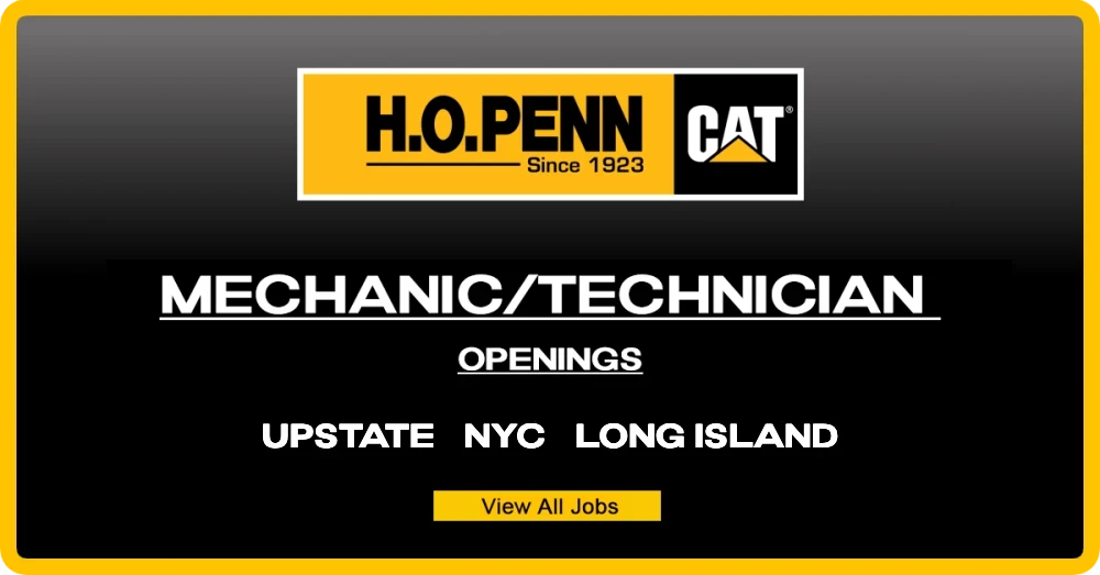 Mechanic/Technician Openings @ H.O. Penn Machinery