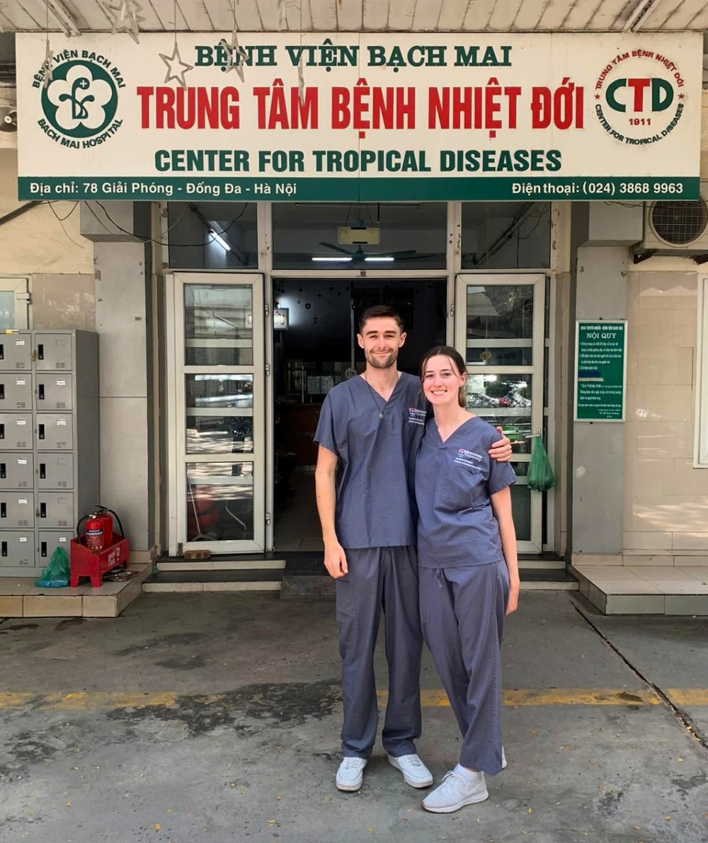 From North Wales to Vietnam and the NHS - former student sets sights on oncology