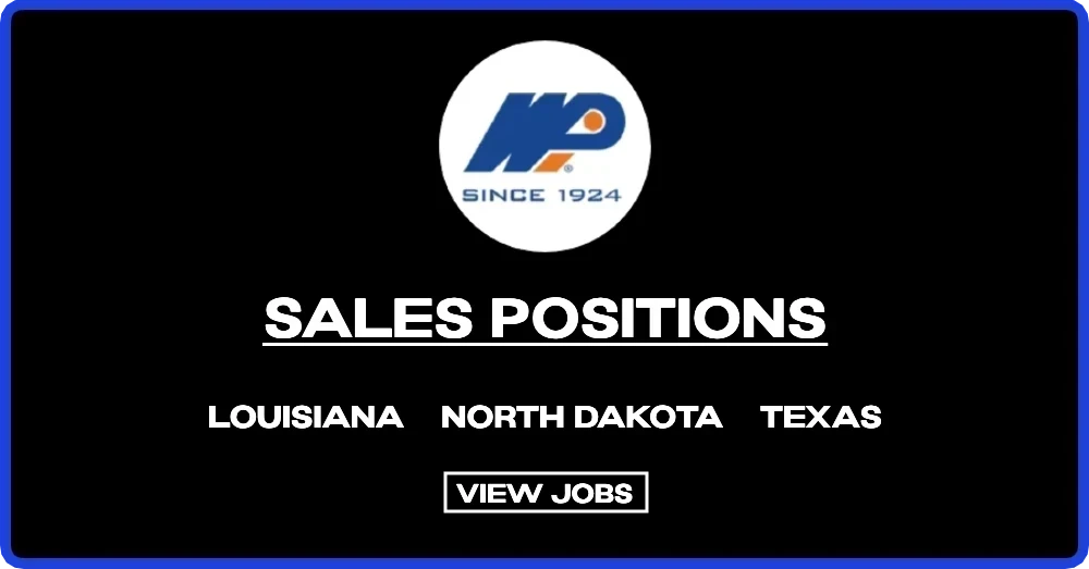 Sales Positions @ Waukesha-Pearce Industries in LA, ND & TX