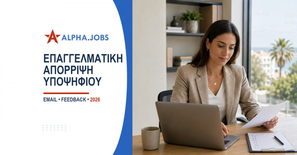 Απόρριψη υποψηφίου με επαγγελματισμό: Πρότυπα email (2026)