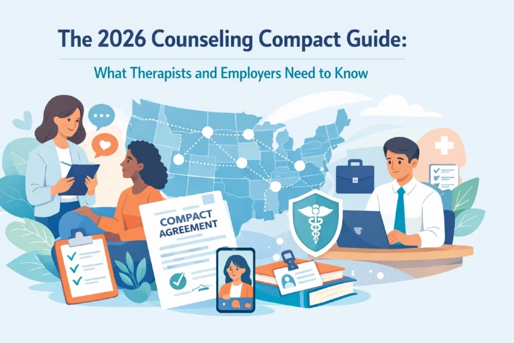 Our Counseling Compact Guide: What Therapists and Employers Need to Know