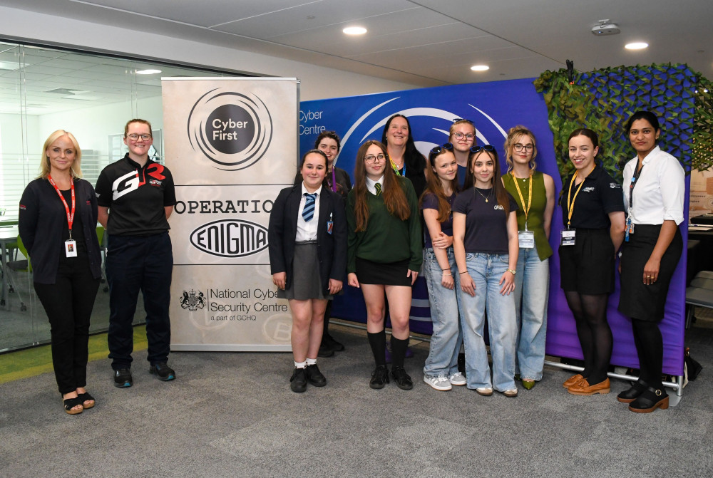 Girls into tech boom as record numbers attend North Wales cyber event