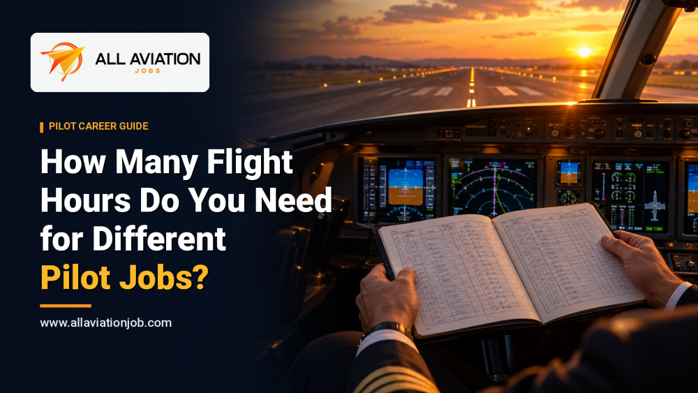 How Many Flight Hours Do You Need for Different Pilot Jobs?