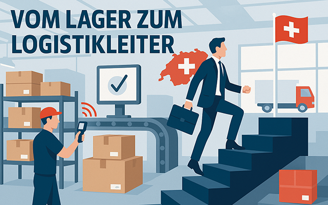 Vom Lager zum Logistikleiter: Ihre Weiterbildungswege in der Schweizer Logistik