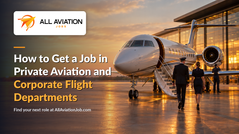 How to Get a Job in Private Aviation and Corporate Flight Departments