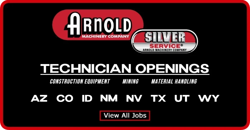 Arnold Machinery Technician Openings in AZ, CO, ID, NM, NV, TX, UT & WY