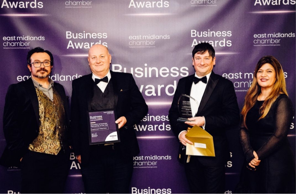 Innovative Loughborough College Group AI Programme Wins Regional Business Award