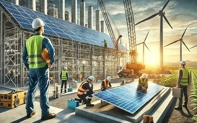 Erneuerbare Energien: Jobchancen im Bauwesen und in der Technik