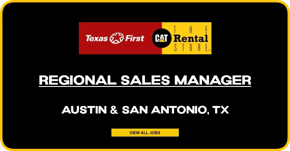 Regional Sales Manager - Austin & San Antonio @ Texas First Rentals