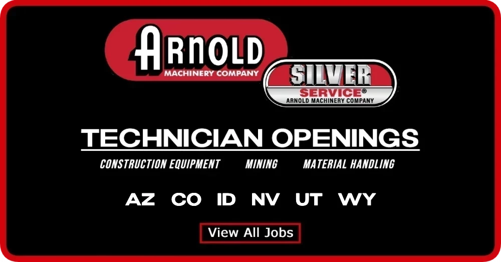 Arnold Machinery Technician Openings in AZ, CO, ID, NV, UT & WY