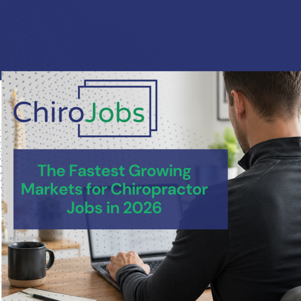 Fastest Growing Markets for Chiropractor Jobs in 2026