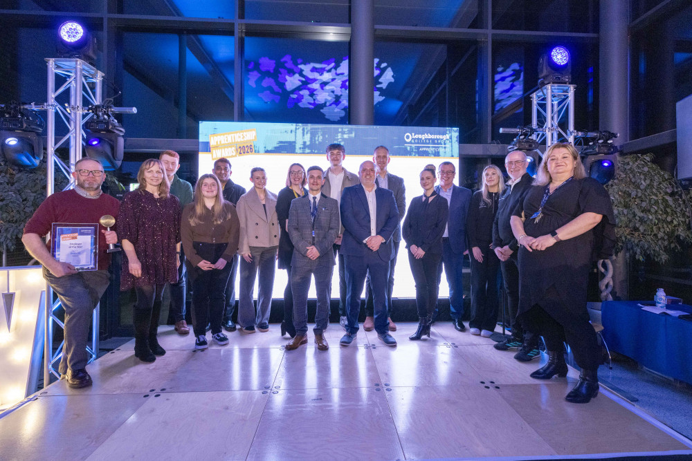 Loughborough College Group Celebrates Apprentices and Employers at Dazzling Awards Ceremony