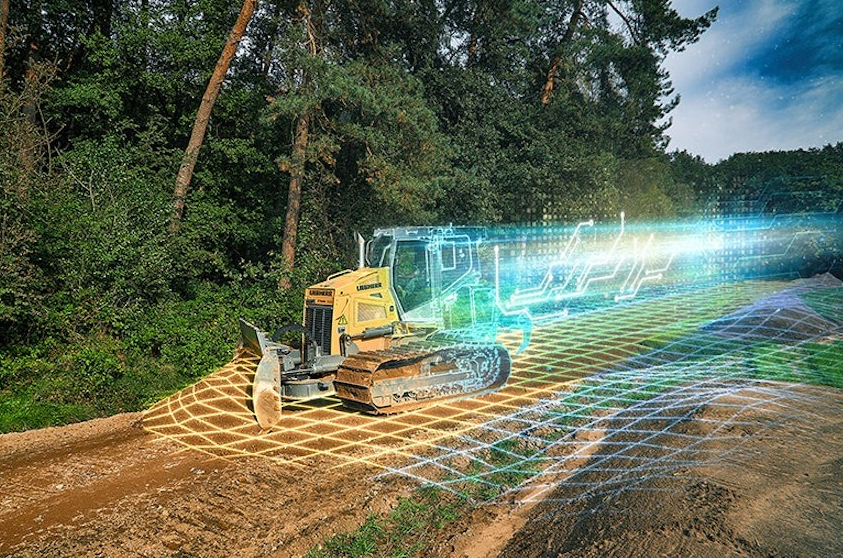 Liebherr Unveils Free, Real-Time 3D Site Modeling for Dozers