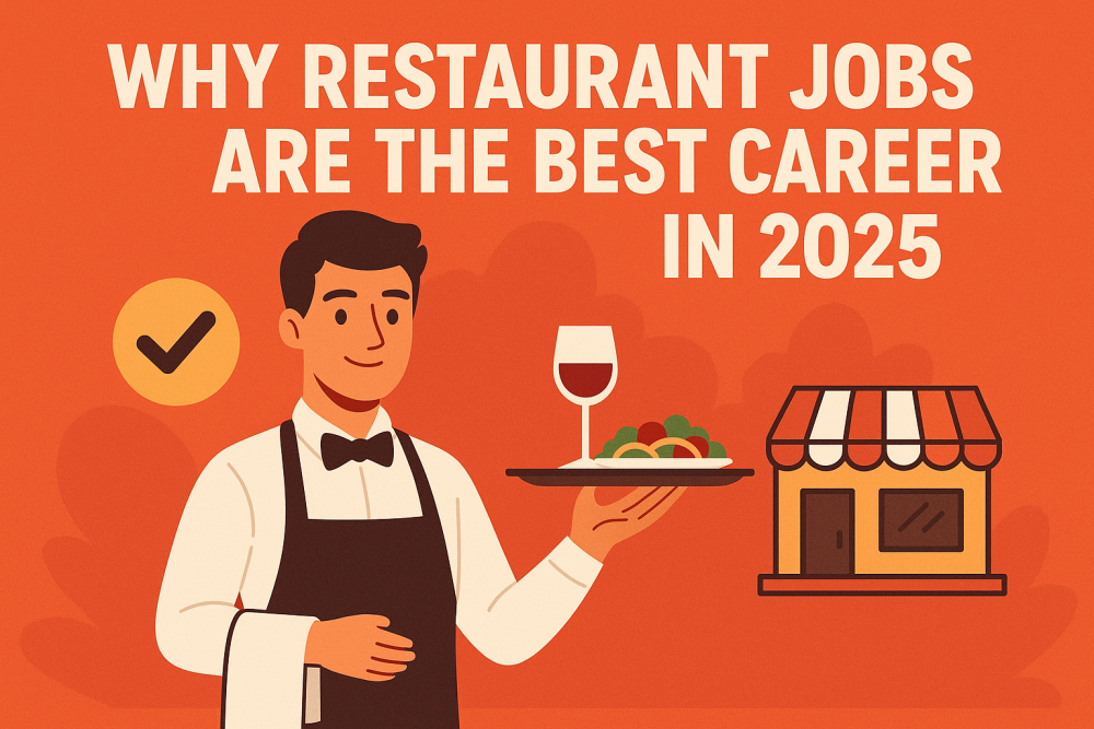 Why Restaurant Jobs Are the Best Career Start in 2025