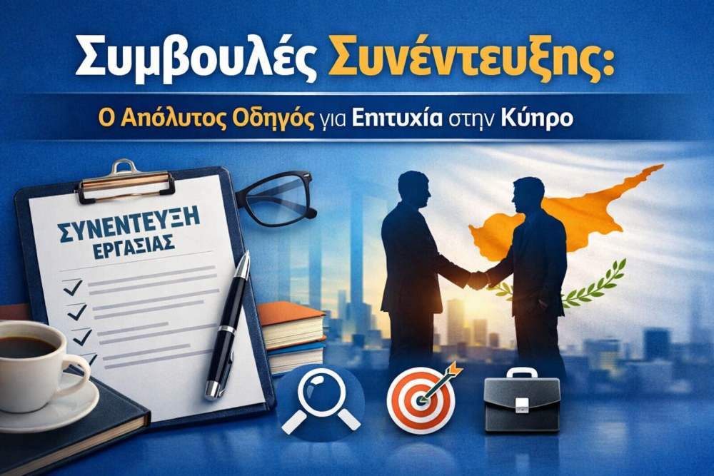Συμβουλές Συνέντευξης: Ο Απόλυτος Οδηγός για Επιτυχία στην Κύπρο