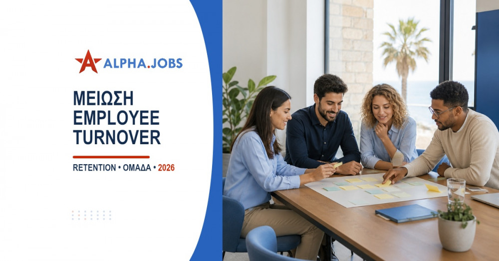 Μείωση employee turnover: Στρατηγική διατήρησης (2026)