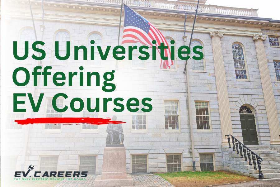 US Universities Offering EV Courses
