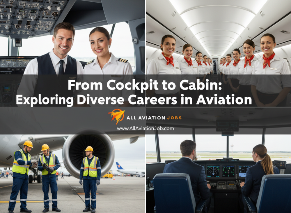 From Cockpit to Cabin: Exploring Diverse Careers in Aviation