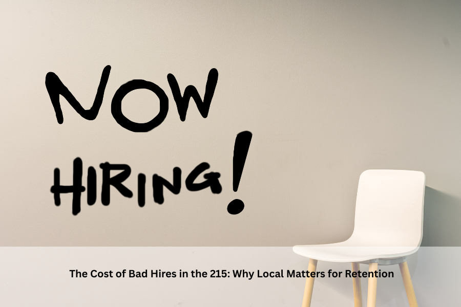 The Cost of Bad Hires in the 215: Why Local Matters for Retention