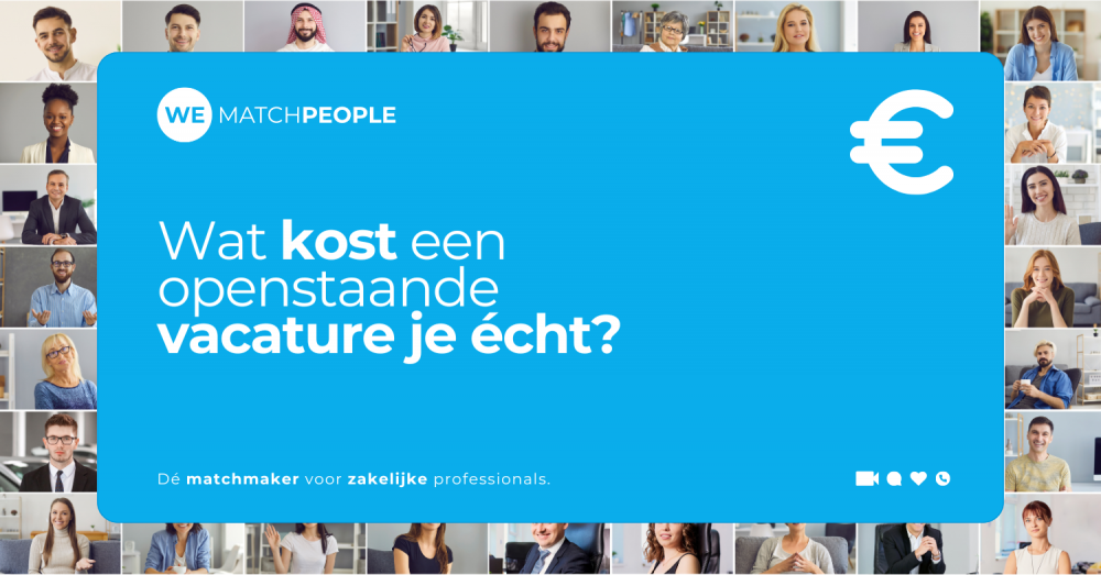 Een openstaande vacature kost je meer dan je denkt