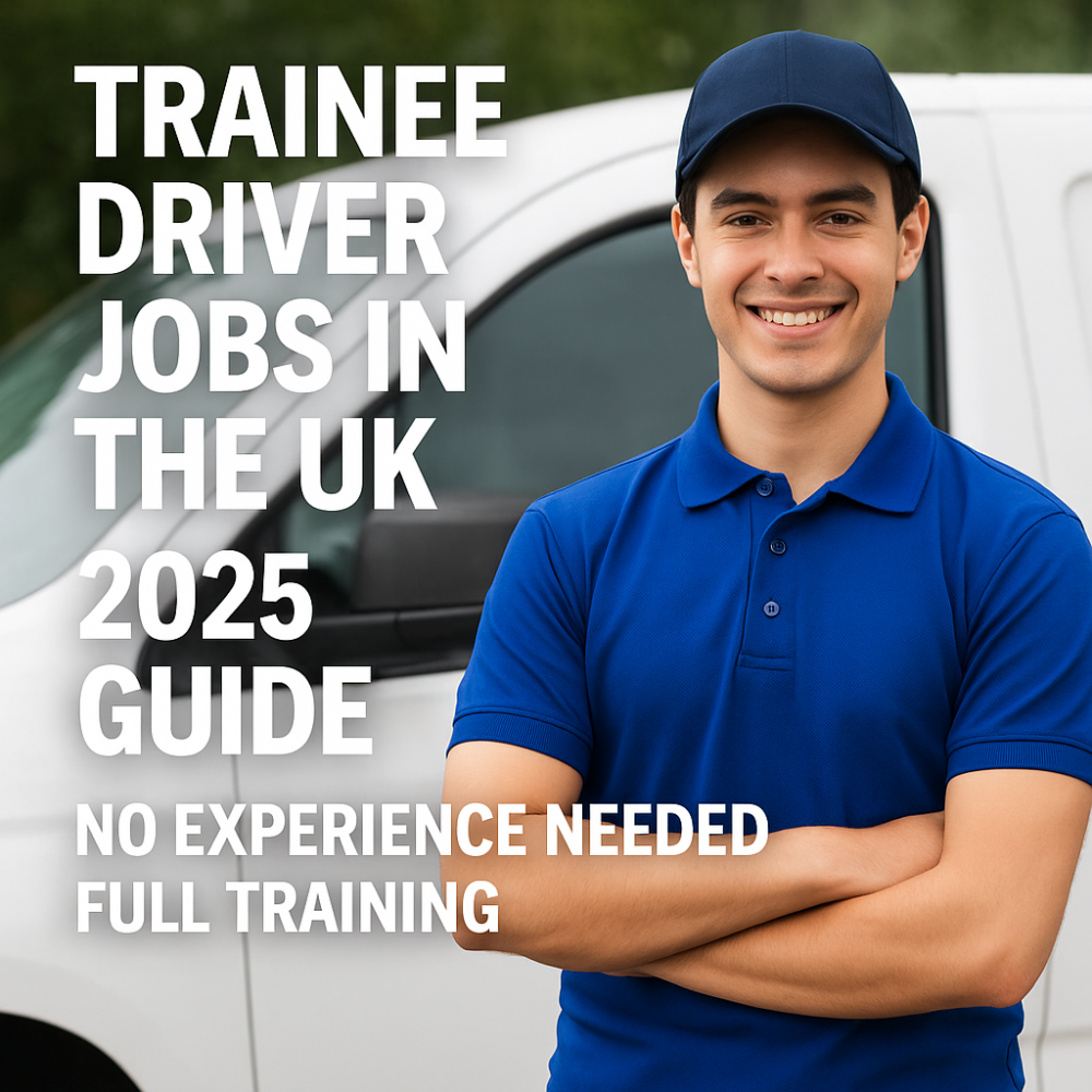 🚗 Trainee Driver Jobs in the UK – How to Start Your Driving Career in 2025