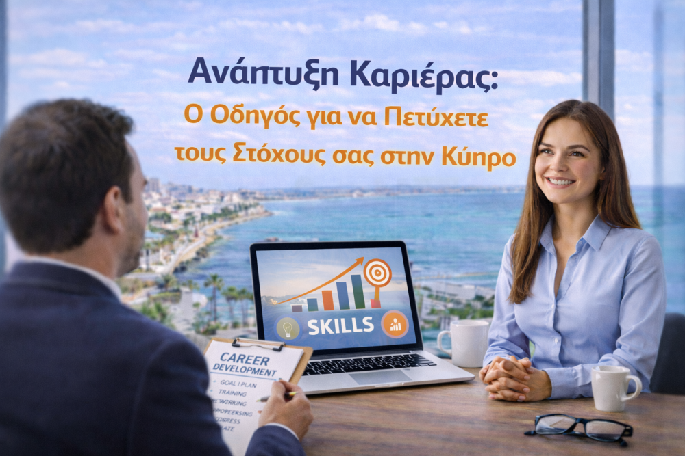 Ανάπτυξη Καριέρας: Ο Οδηγός για να Πετύχετε τους Στόχους σας στην Κύπρο