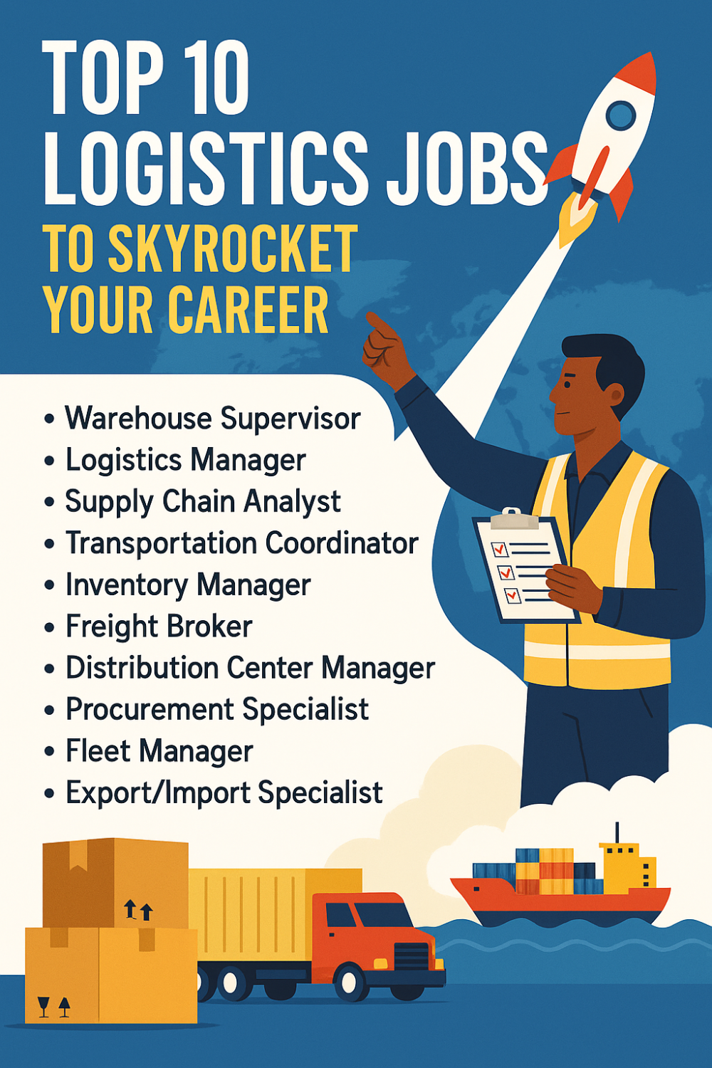Top 10 Logistics Jobs to Skyrocket Your Career