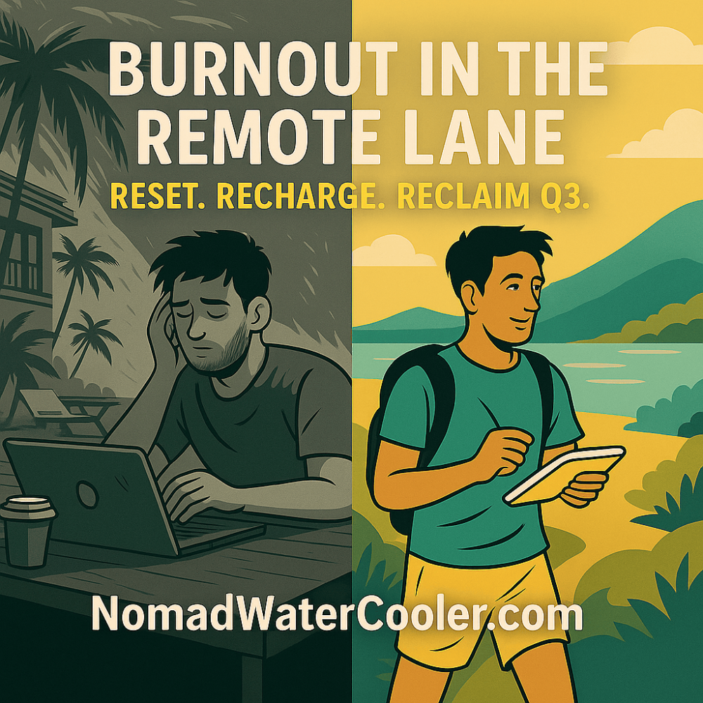 Burnout on the Road? How Remote Workers Can Recharge in Q3