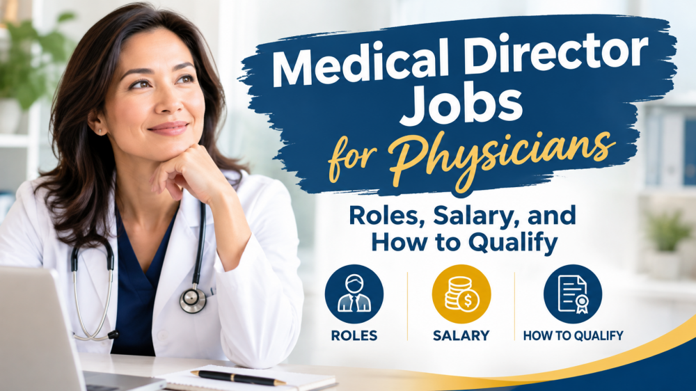 Medical Director Jobs for Physicians: Roles, Salary, and How to Qualify