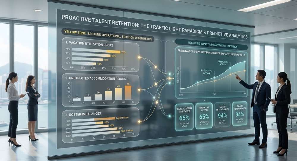 Catching Workforce Friction in the Yellow Zone Before It Turns Red