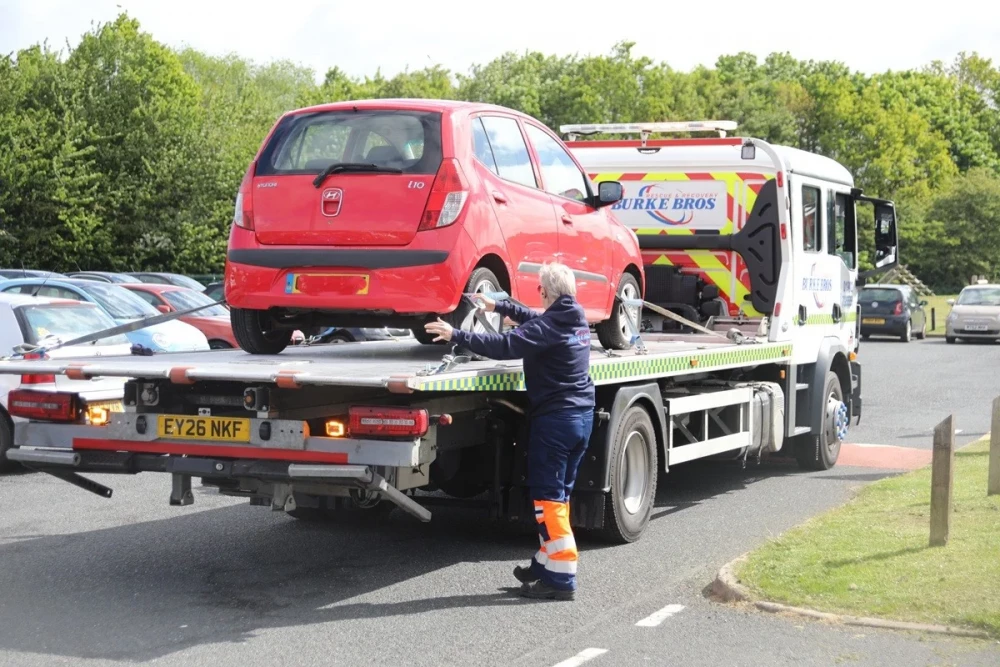 Abandoned vehicles used to train automotive students