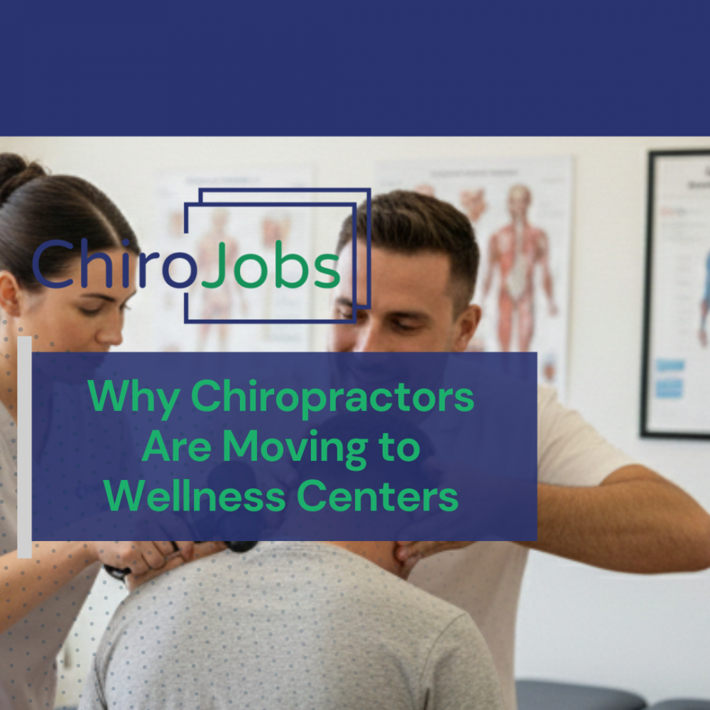The Rise of Wellness Center Chiropractic Positions