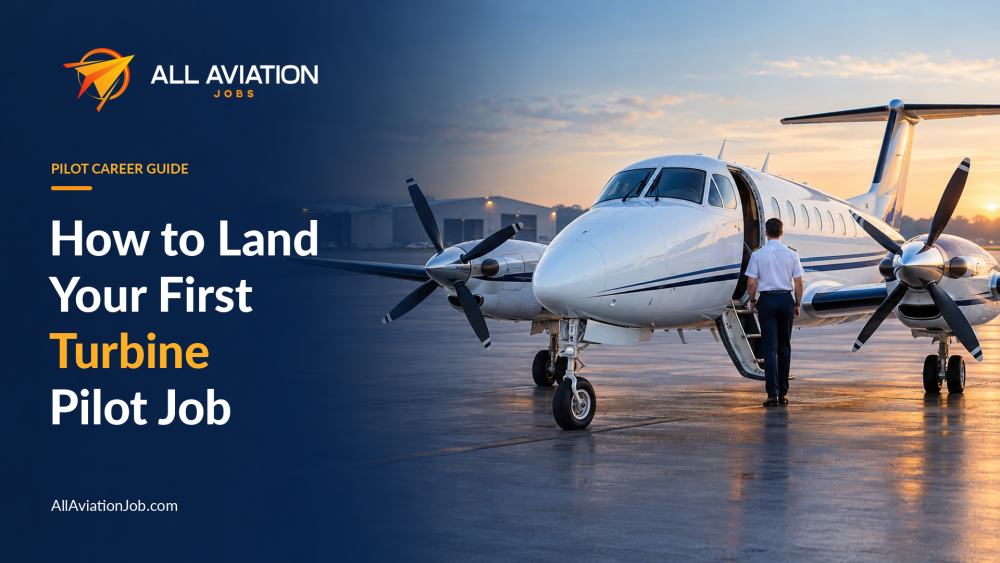 How to Land Your First Turbine Pilot Job