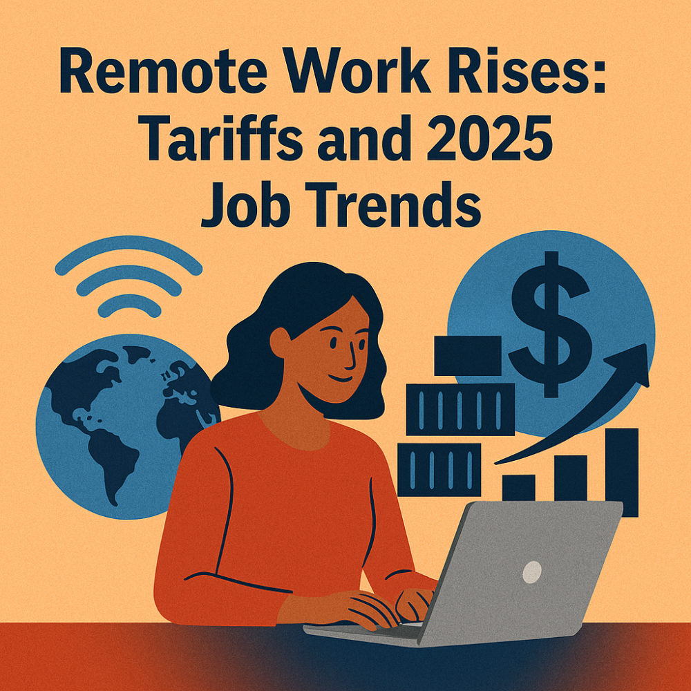 Remote Work Rises: Tariffs and 2025 Job Trends