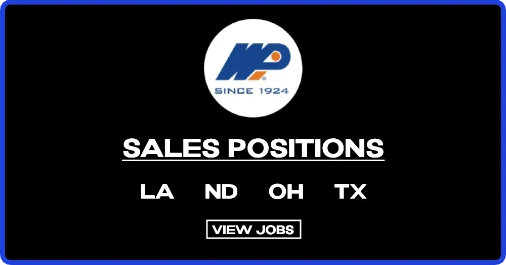 Sales Positions @ Waukesha-Pearce Industries in LA, ND, OH & TX