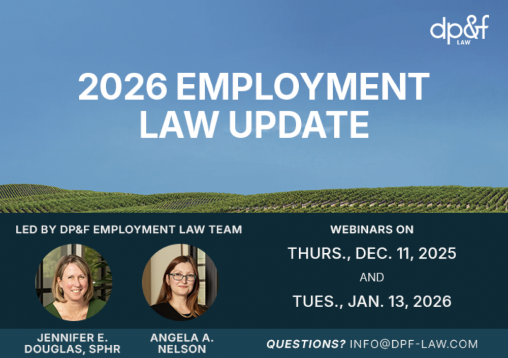 2026 Employment Law Update for California Employers