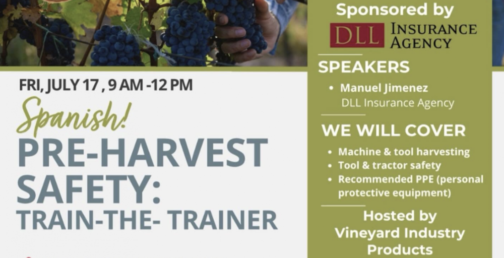 Spanish Language Pre-Harvest Safety: Train-the-Trainer Workshop