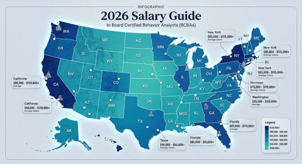 BCBA Salary by State: Where Behavior Analysts Earn the Most in 2026
