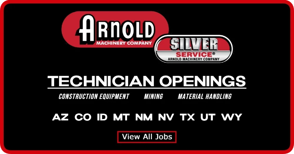 Arnold Machinery Technician Openings in AZ, CO, ID, MT, NM, NV, TX, UT & WY