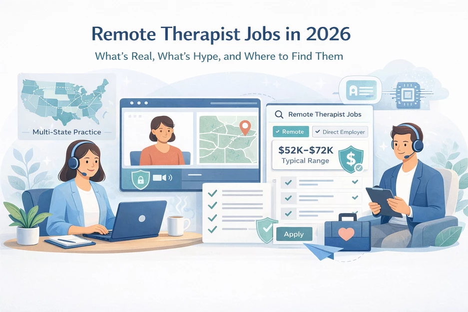 Remote Therapist Jobs in 2026: Realities vs Hype and Finding the Right Role